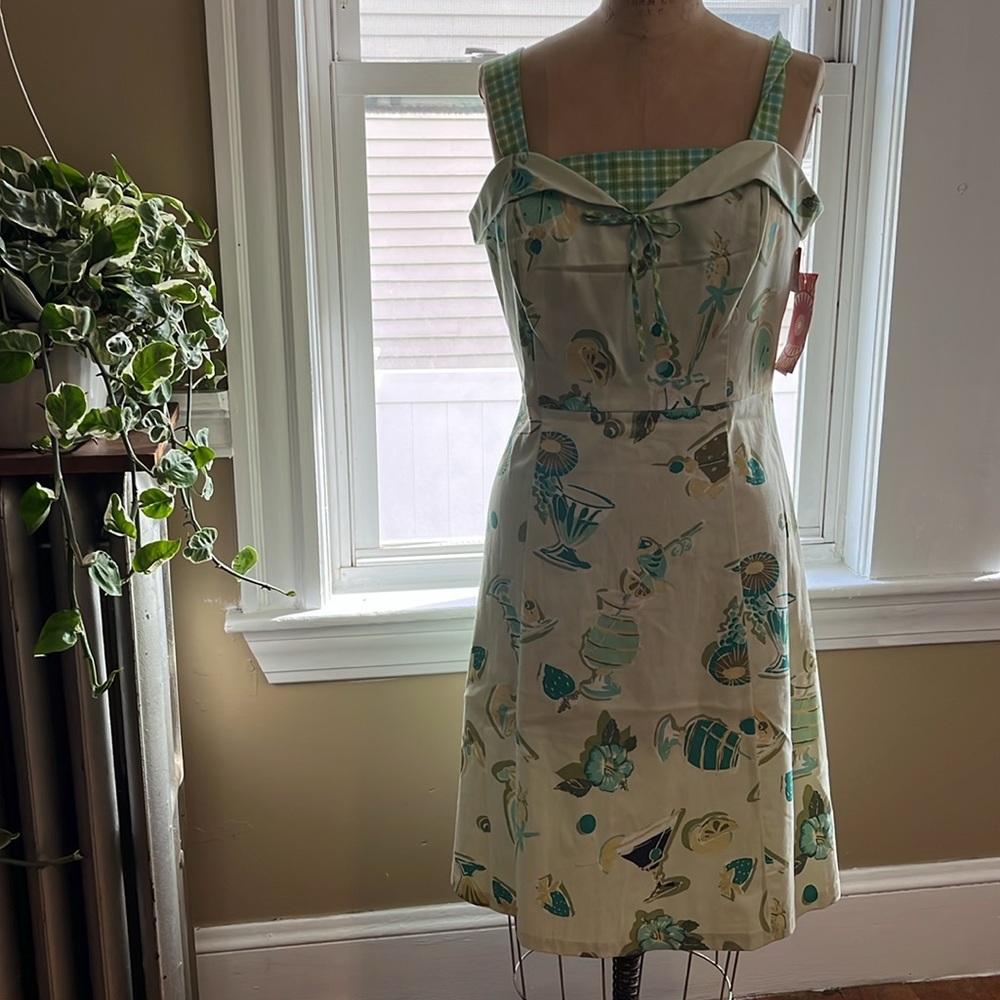Signature by Sangria Sundress Sleeveless Midi